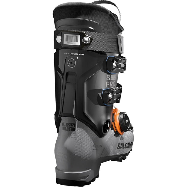 Salomon S/Pro Delta Boa R100 Ski Boots Steel Gray / Black / Estate Blue Men