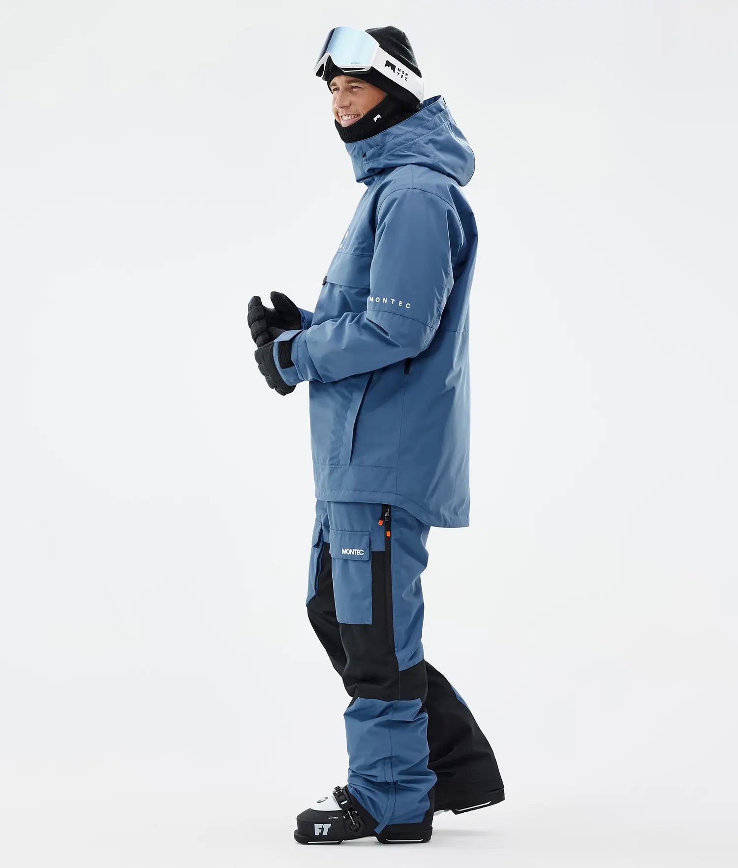 Dune Ski Jacket Men Blue Steel