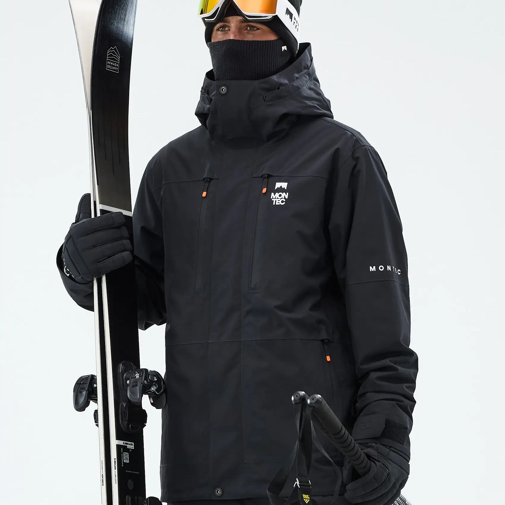 Fawk Men's Ski Jacket - Black