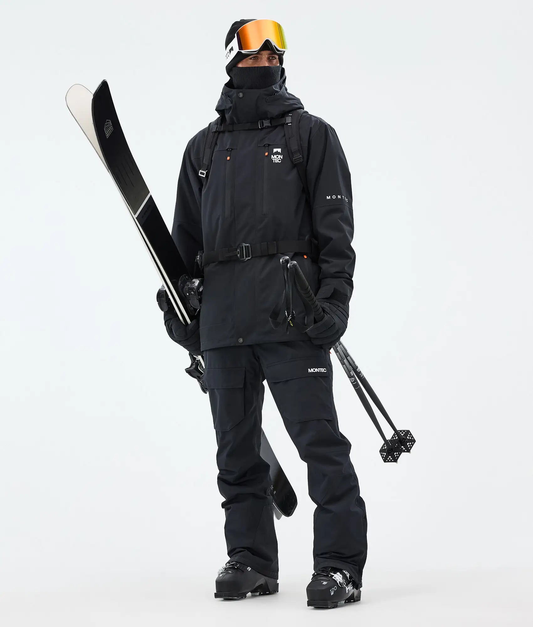 Fawk Men's Ski Jacket - Black