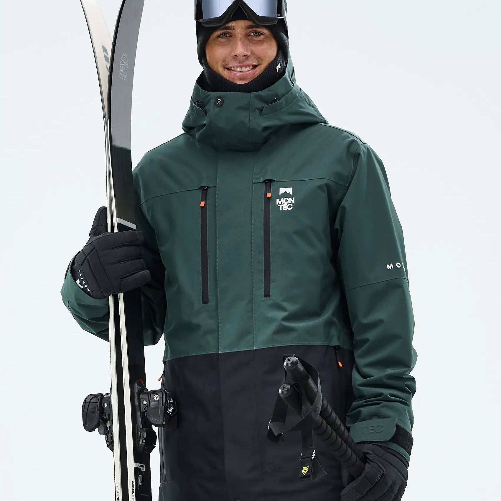 Fawk Ski Jacket Men - Dark Atlantic/Black