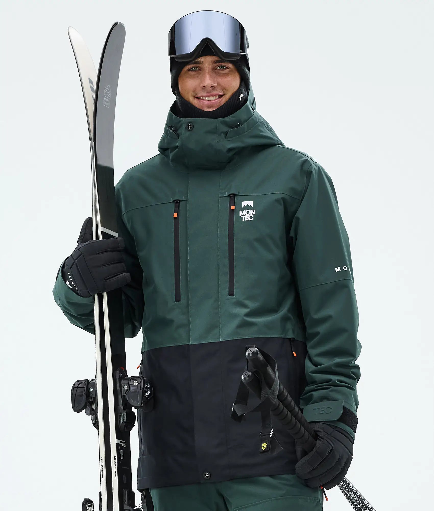 Fawk Ski Jacket Men - Dark Atlantic/Black