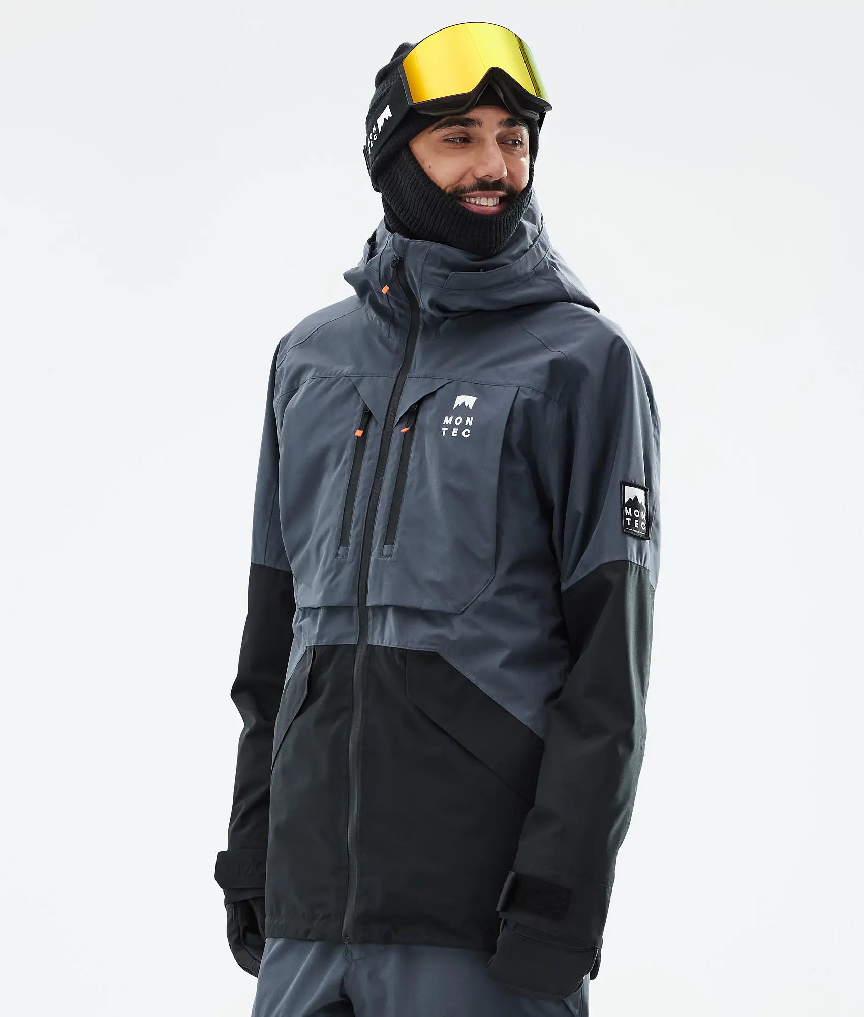 Arch Ski Jacket Men - Metal Blue/Black