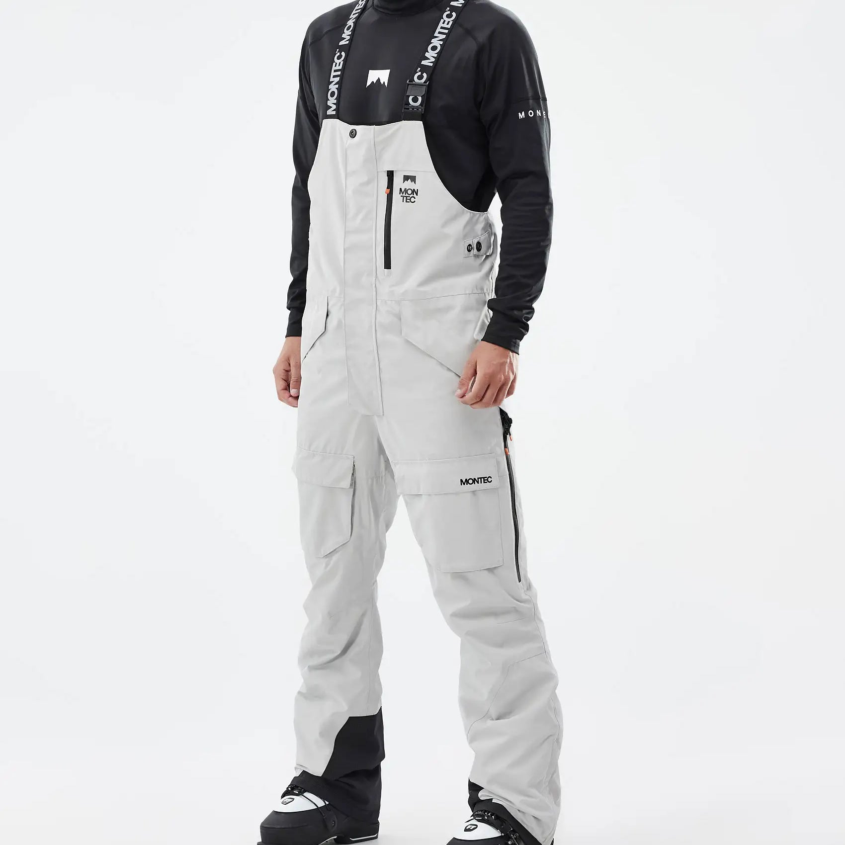 Fawk Ski Pants Men - Light Grey