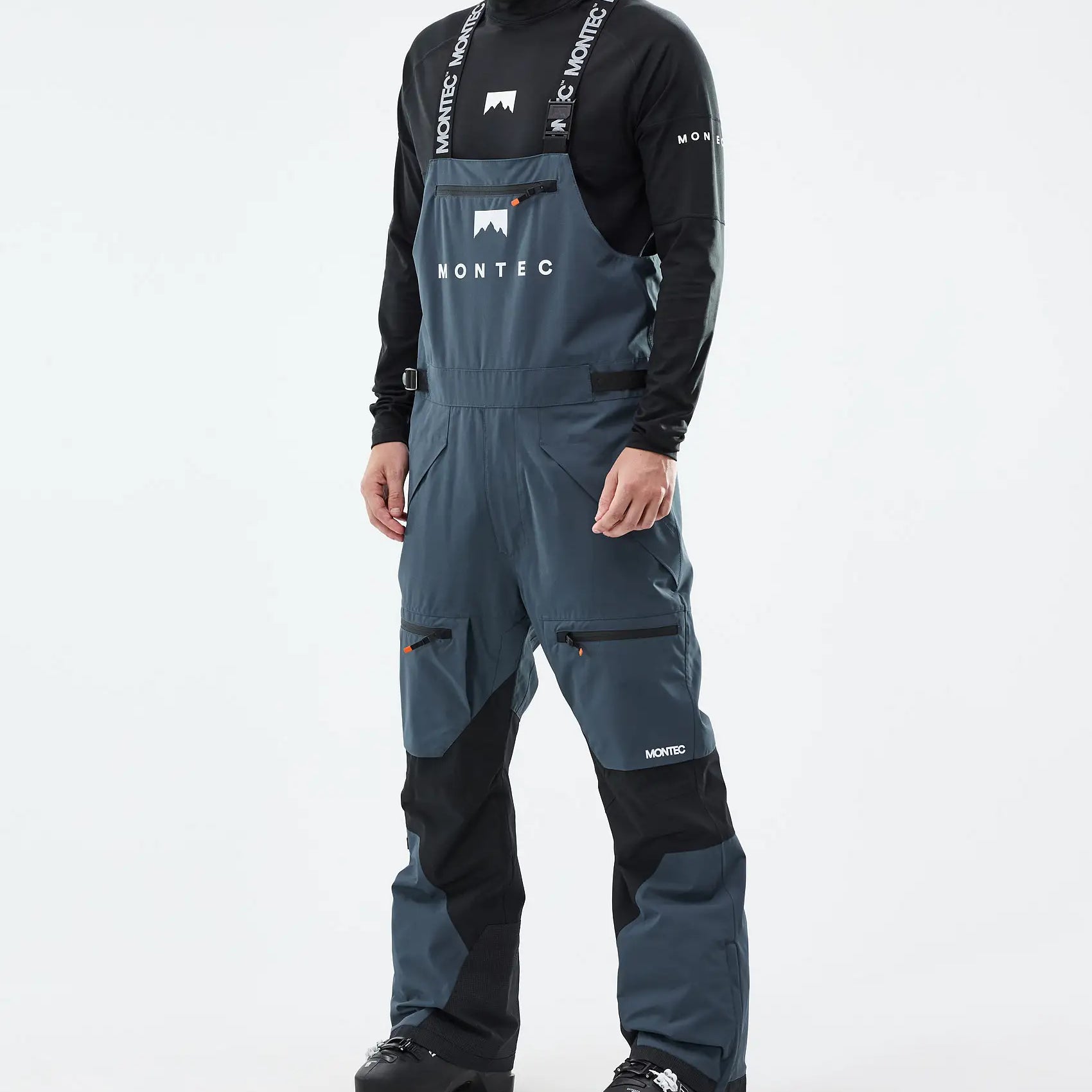 Arch Ski Pants Men - Metal Blue/Black