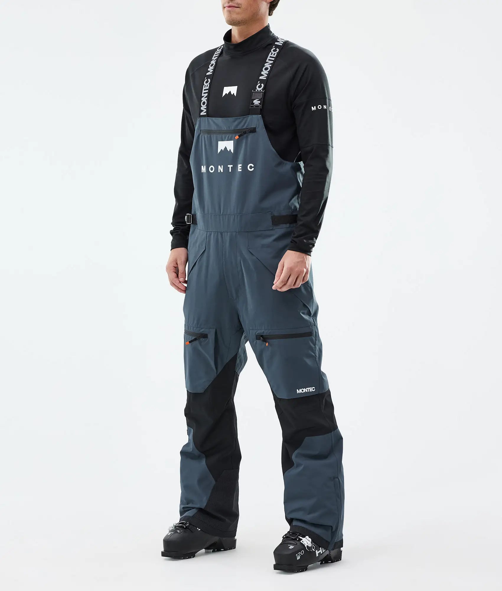 Arch Ski Pants Men - Metal Blue/Black
