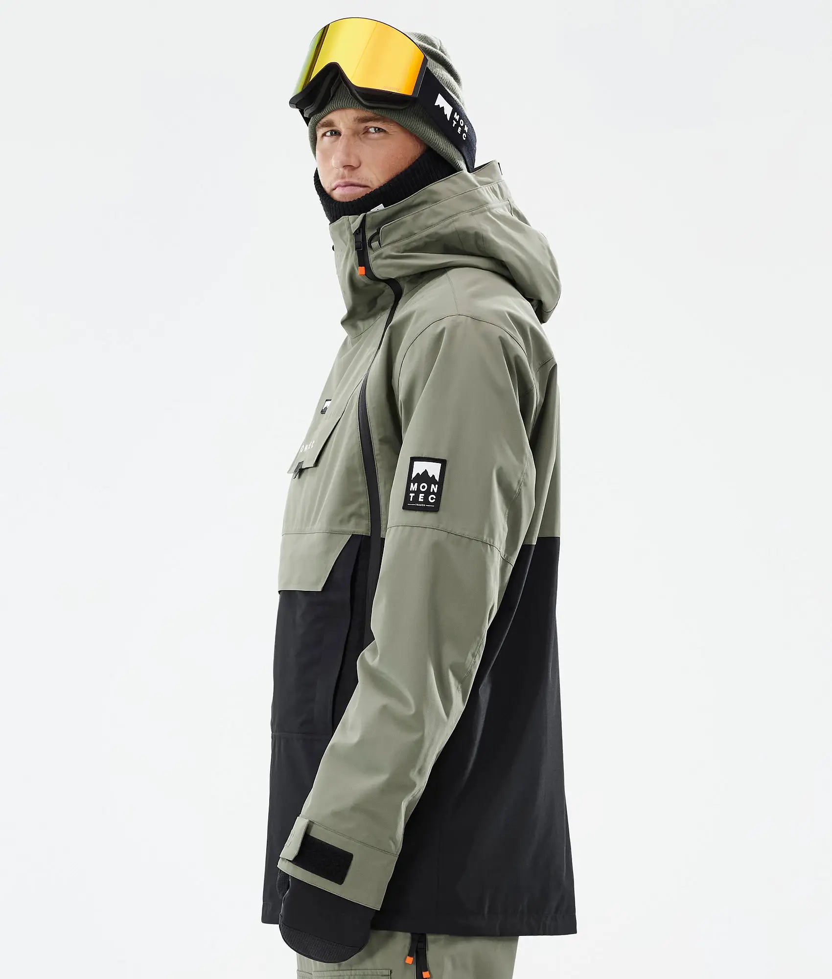 Doom Ski Jacket Men - Greenish/Black
