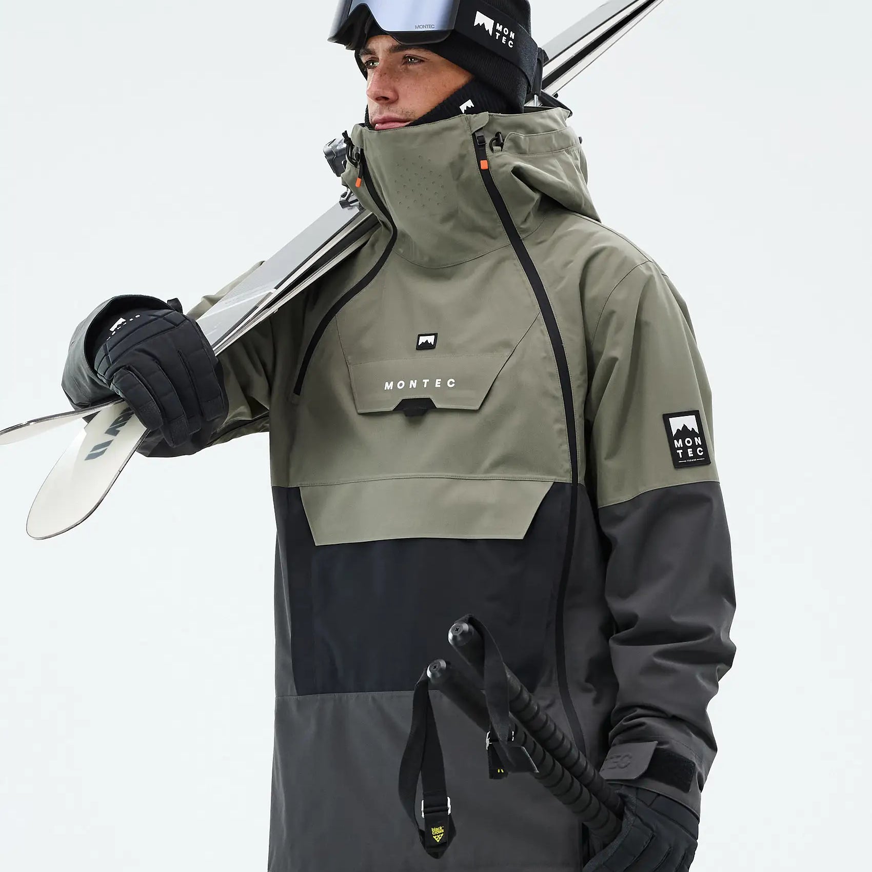 Doom Ski Jacket Men - Greenish/Black/Phantom