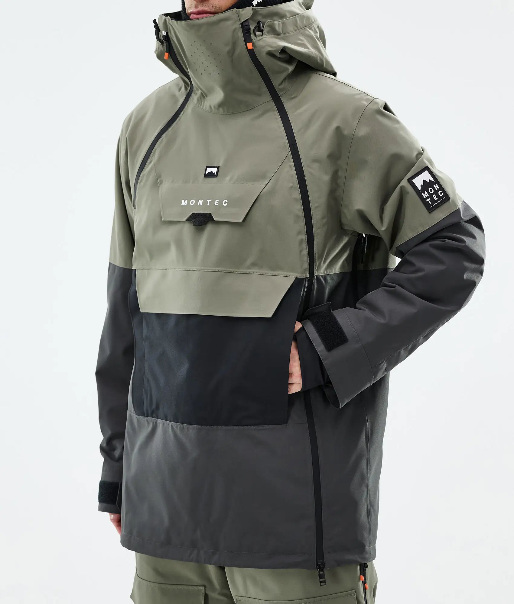 Doom Ski Jacket Men - Greenish/Black/Phantom