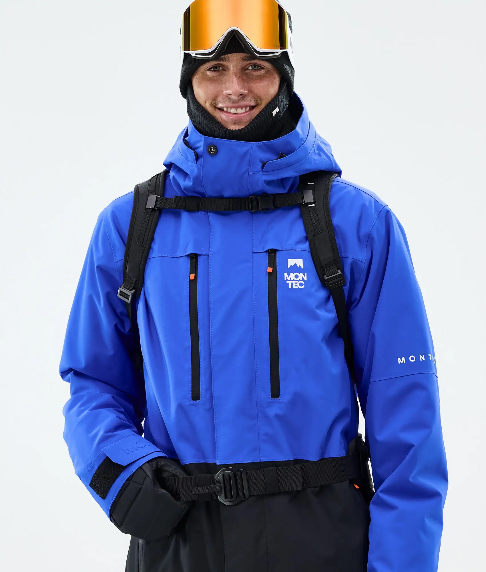 Fawk Ski Jacket Men - Cobalt Blue/Black