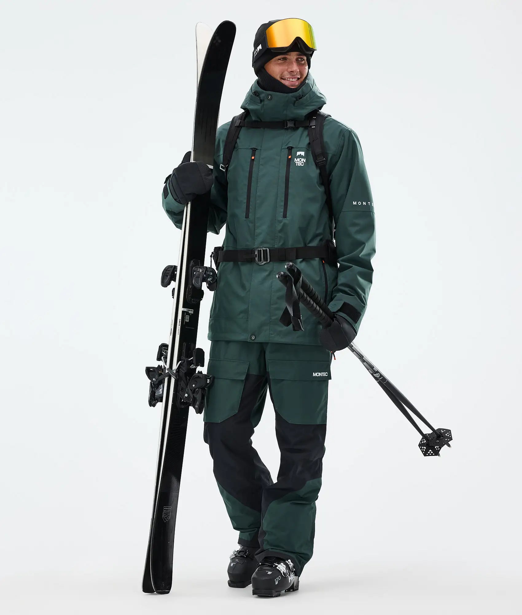Fawk ski jacket men - Dark Atlantic