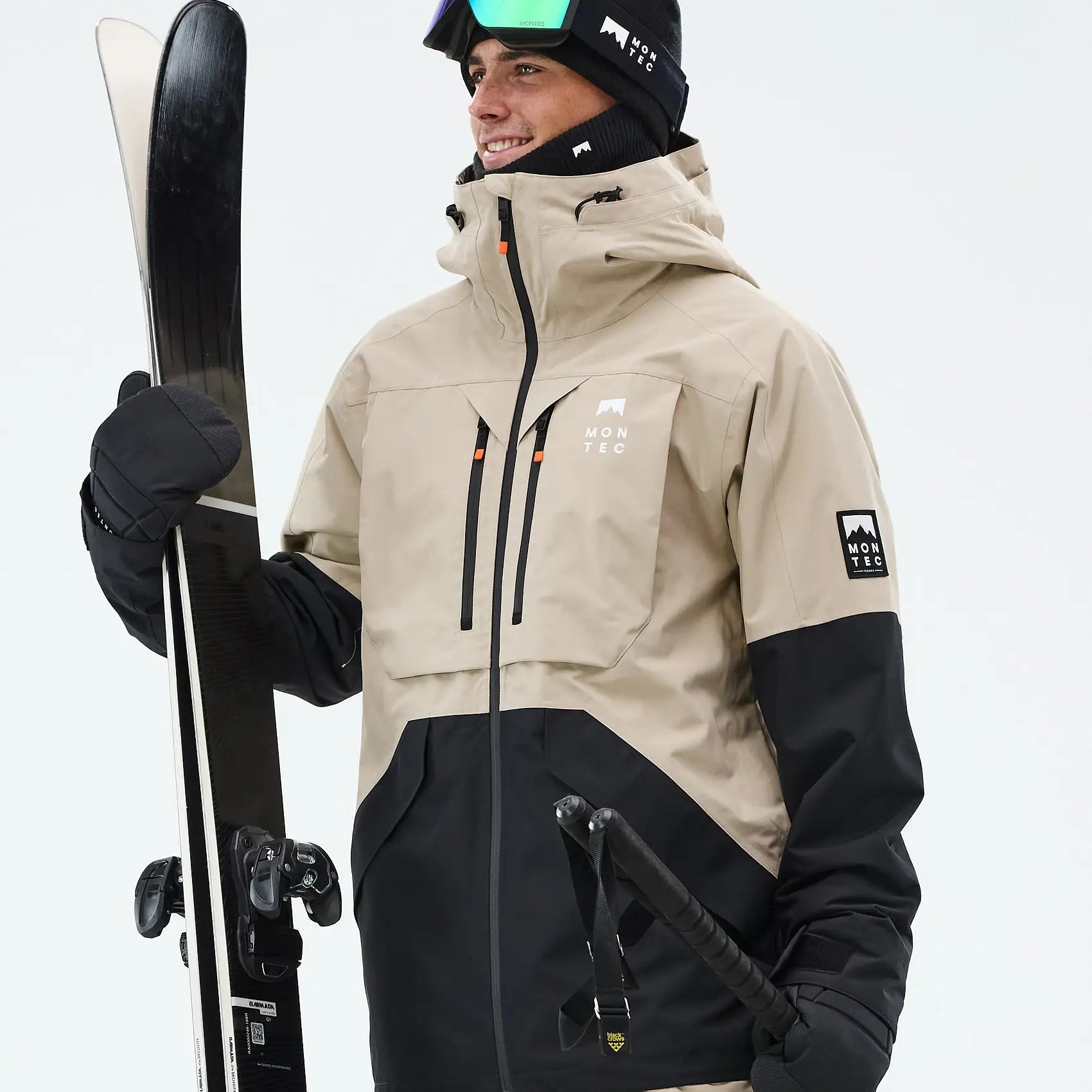 Arch Ski Jacket Men - Sand/Black