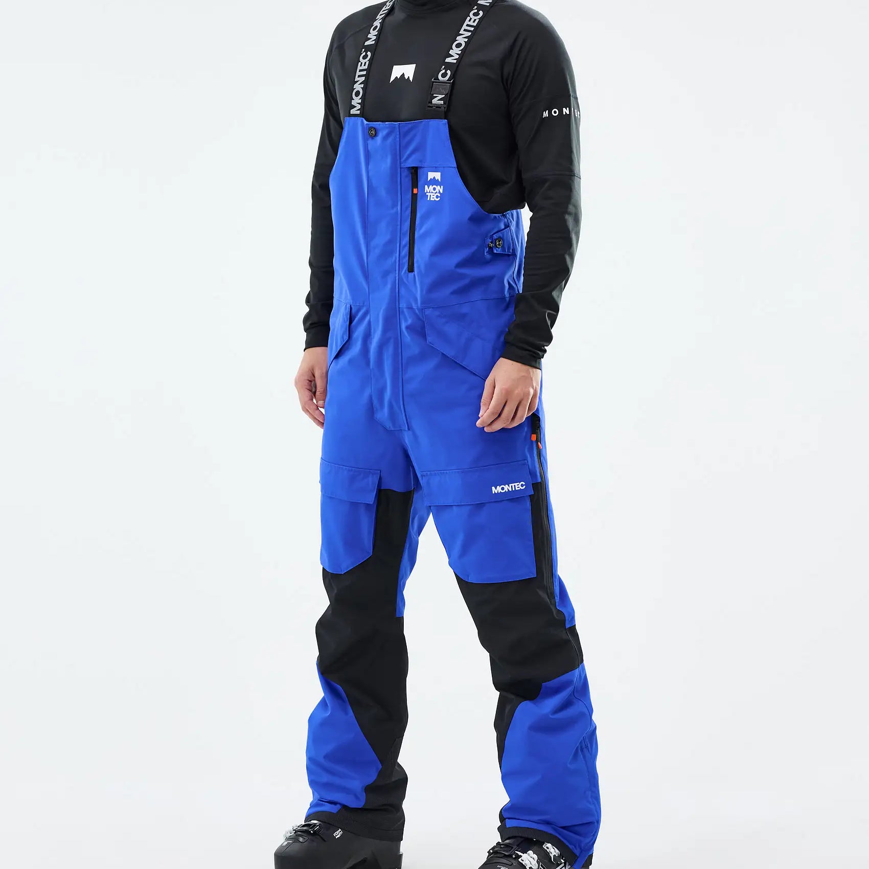 Fawk Ski Pants Men - Cobalt Blue/Black
