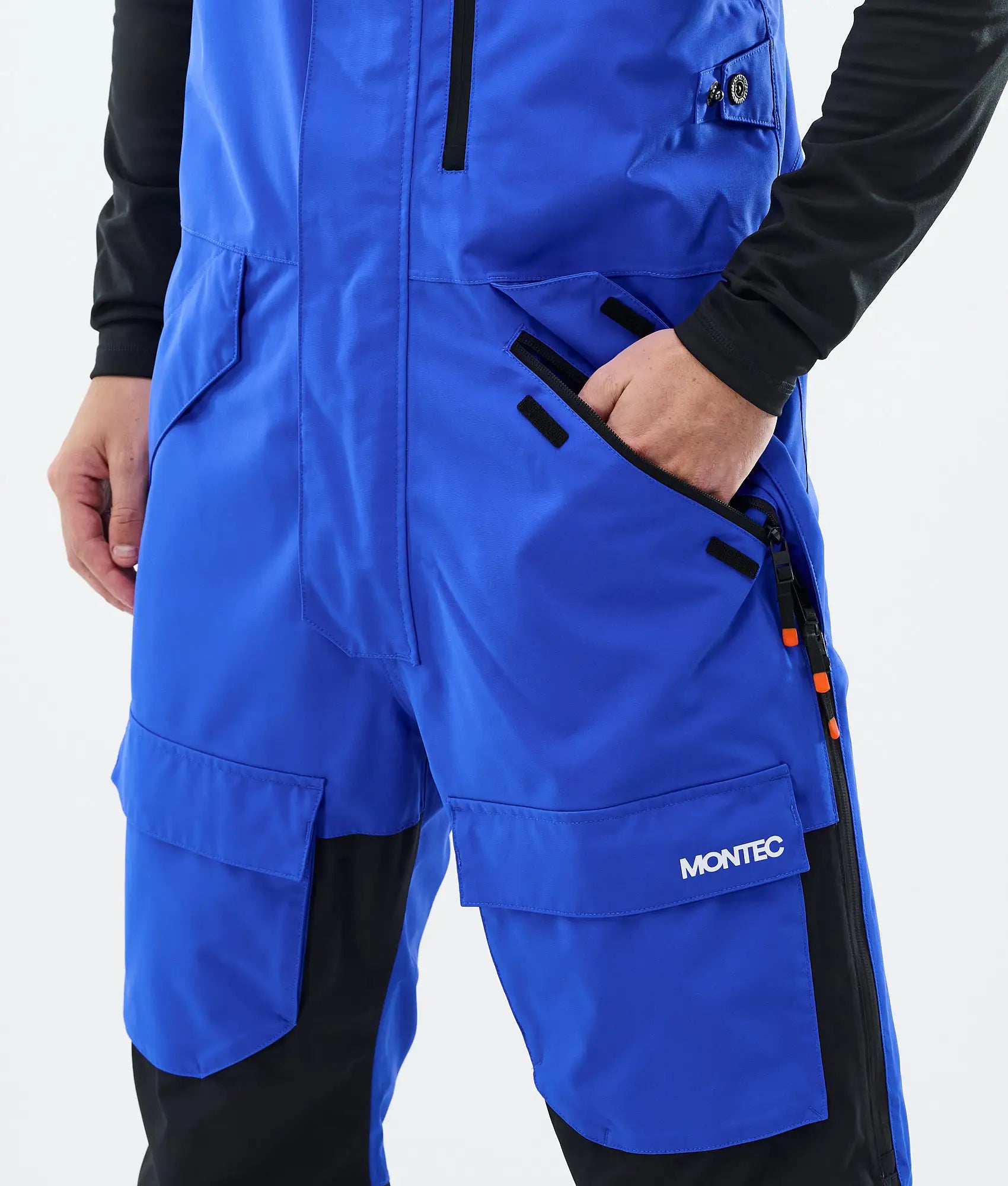 Fawk Ski Pants Men - Cobalt Blue/Black