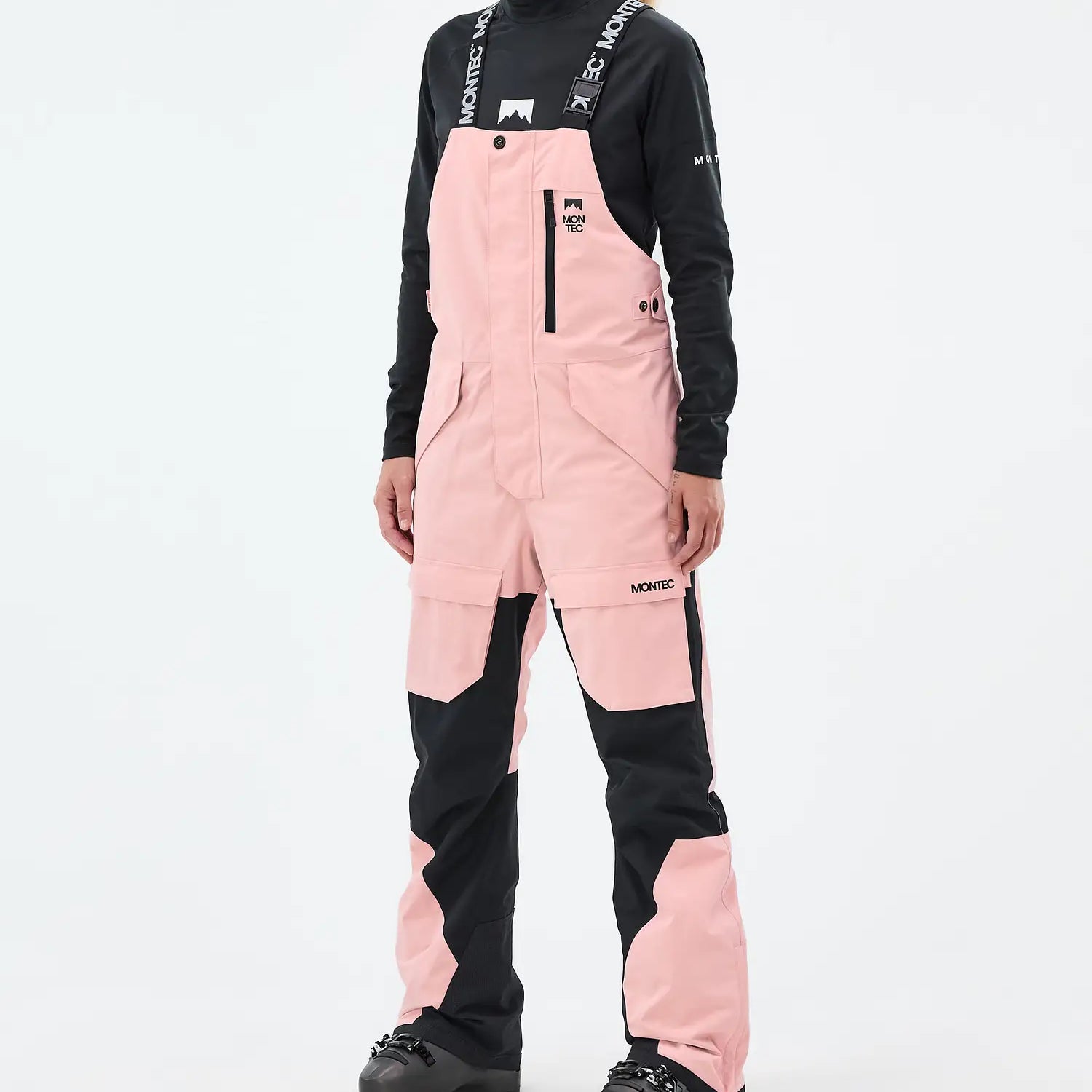 Fawk W Ski Pants Women Soft Pink/ Black