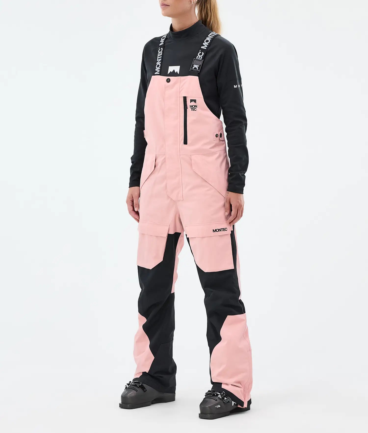 Fawk W Ski Pants Women Soft Pink/ Black