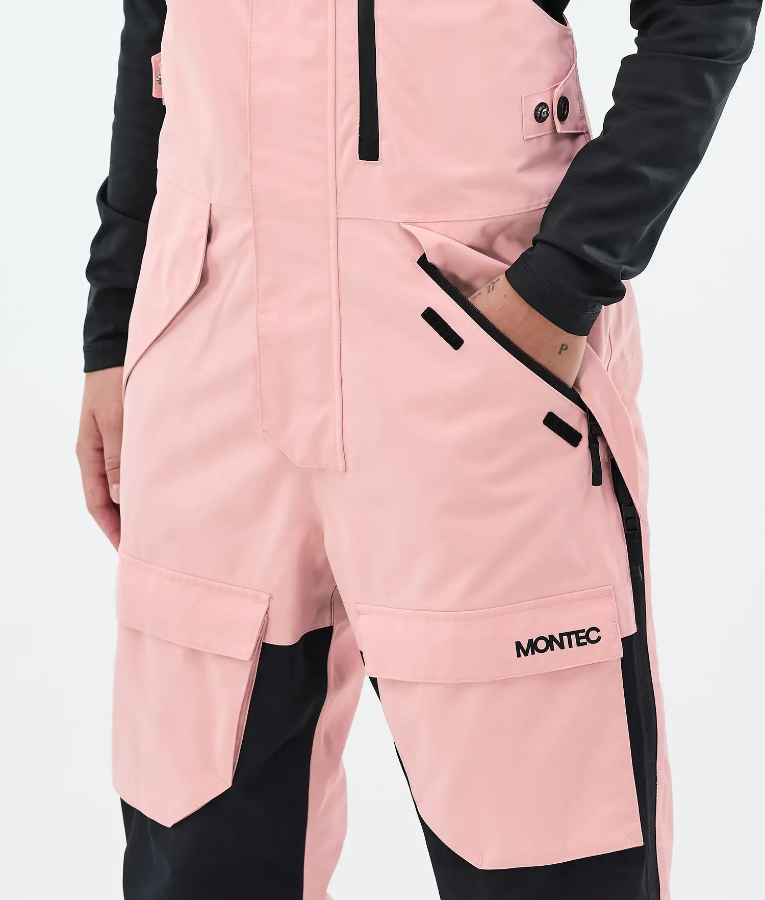 Fawk W Ski Pants Women Soft Pink/ Black
