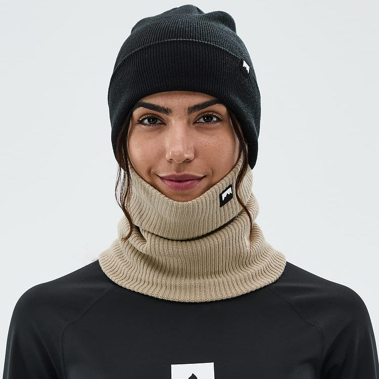 Classic Knitted Facemask Sand