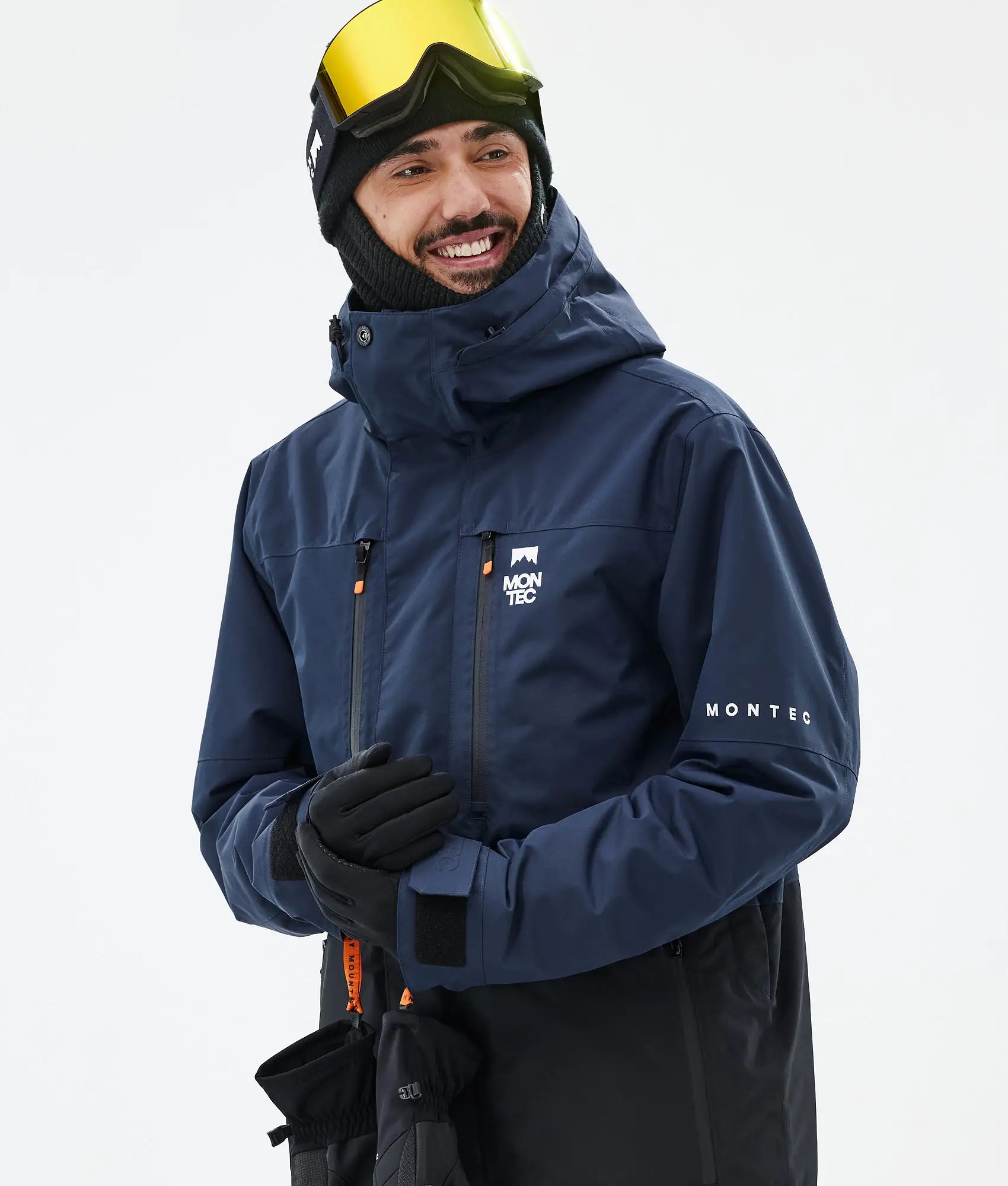 Fawk Ski Jacket Men - Dark Blue/Black