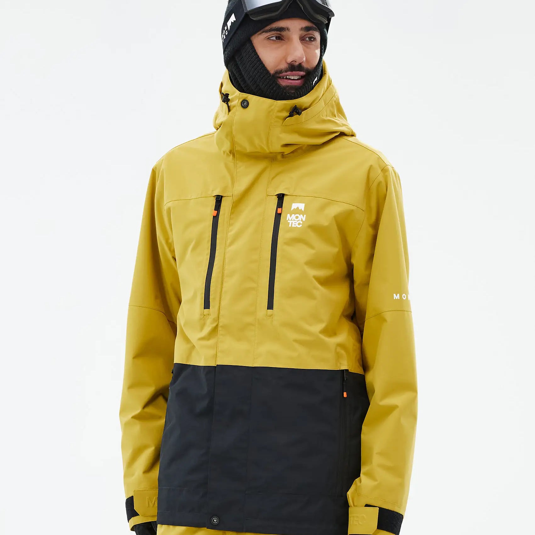 Fawk Ski Jacket Men - Yellow/Black