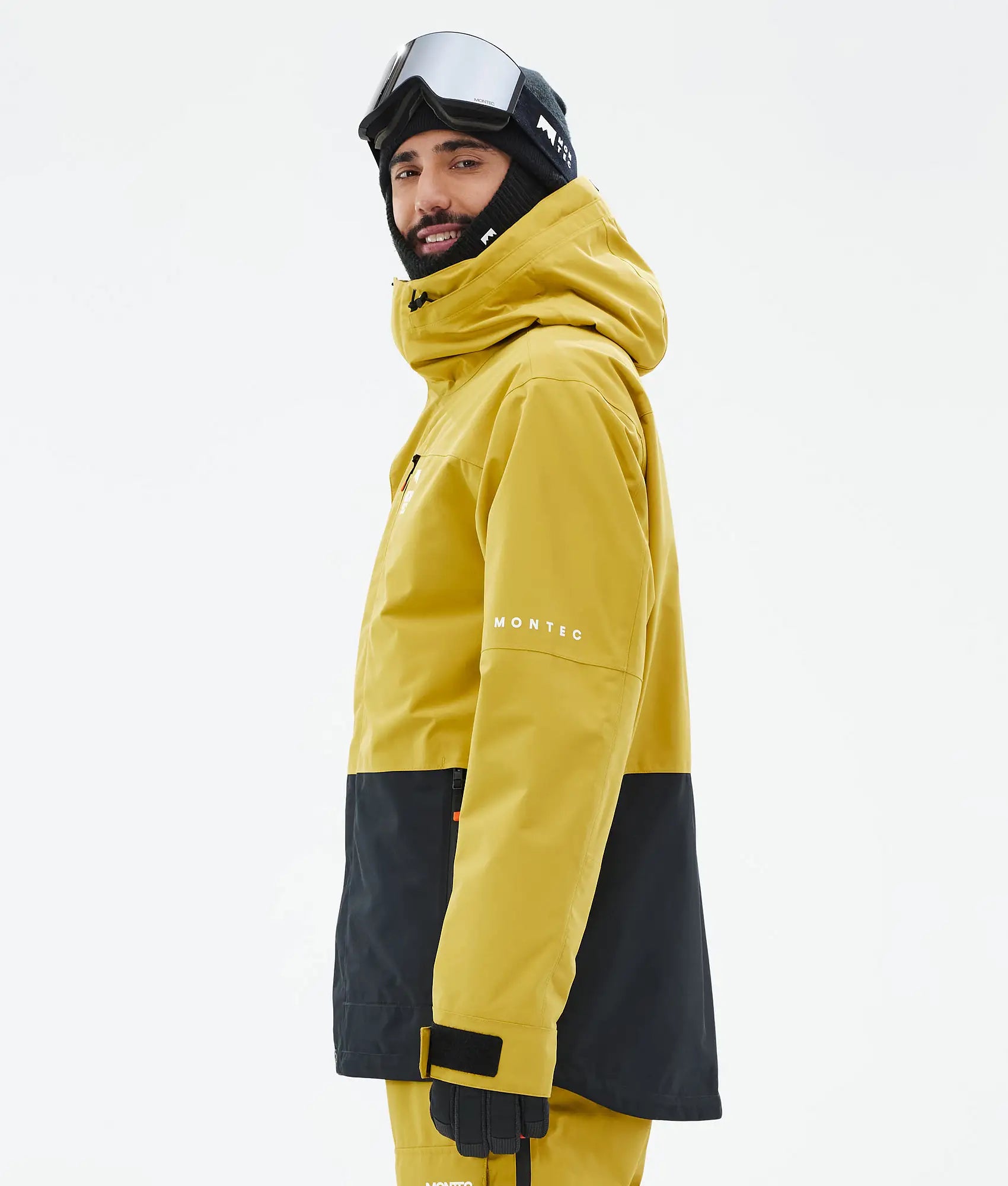 Fawk Ski Jacket Men - Yellow/Black