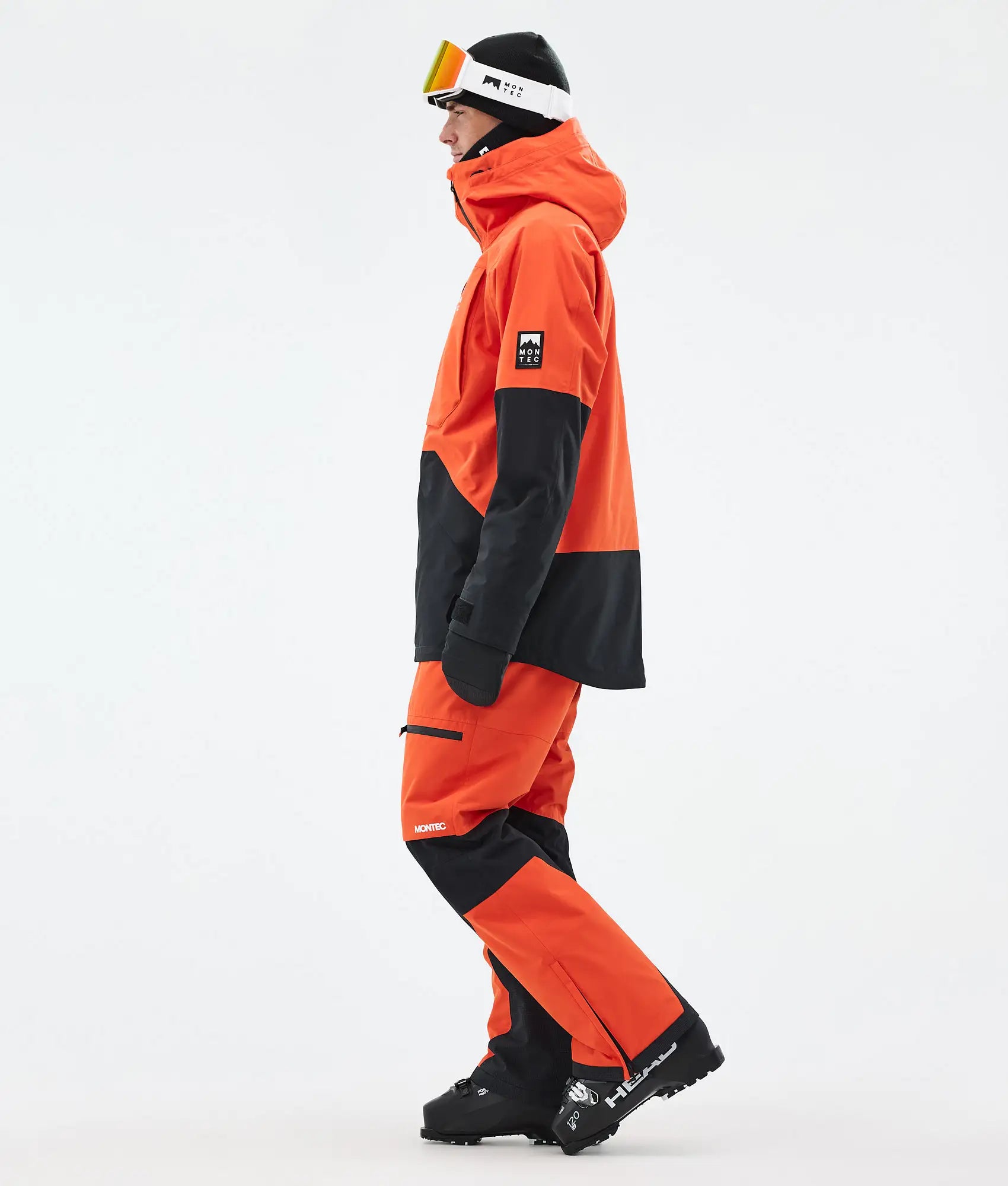 Arch Ski Jacket Men - Orange/Black