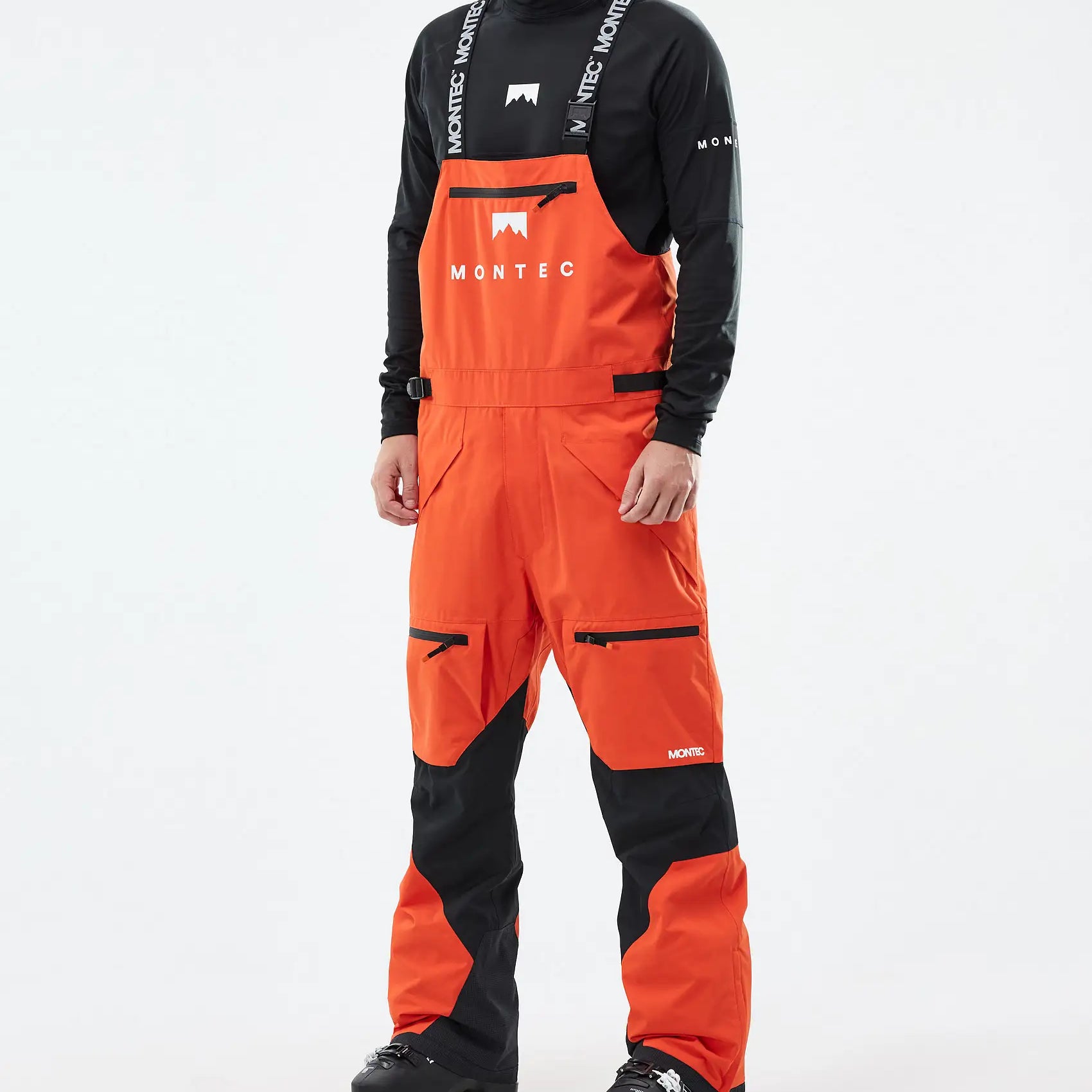 Arch Ski Pants Men - Orange/Black