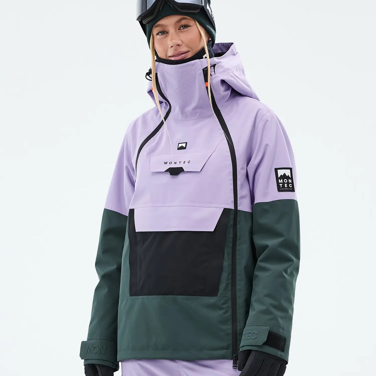 Doom W Ski Jacket Women Faded Violet/Black/Dark Atlantic