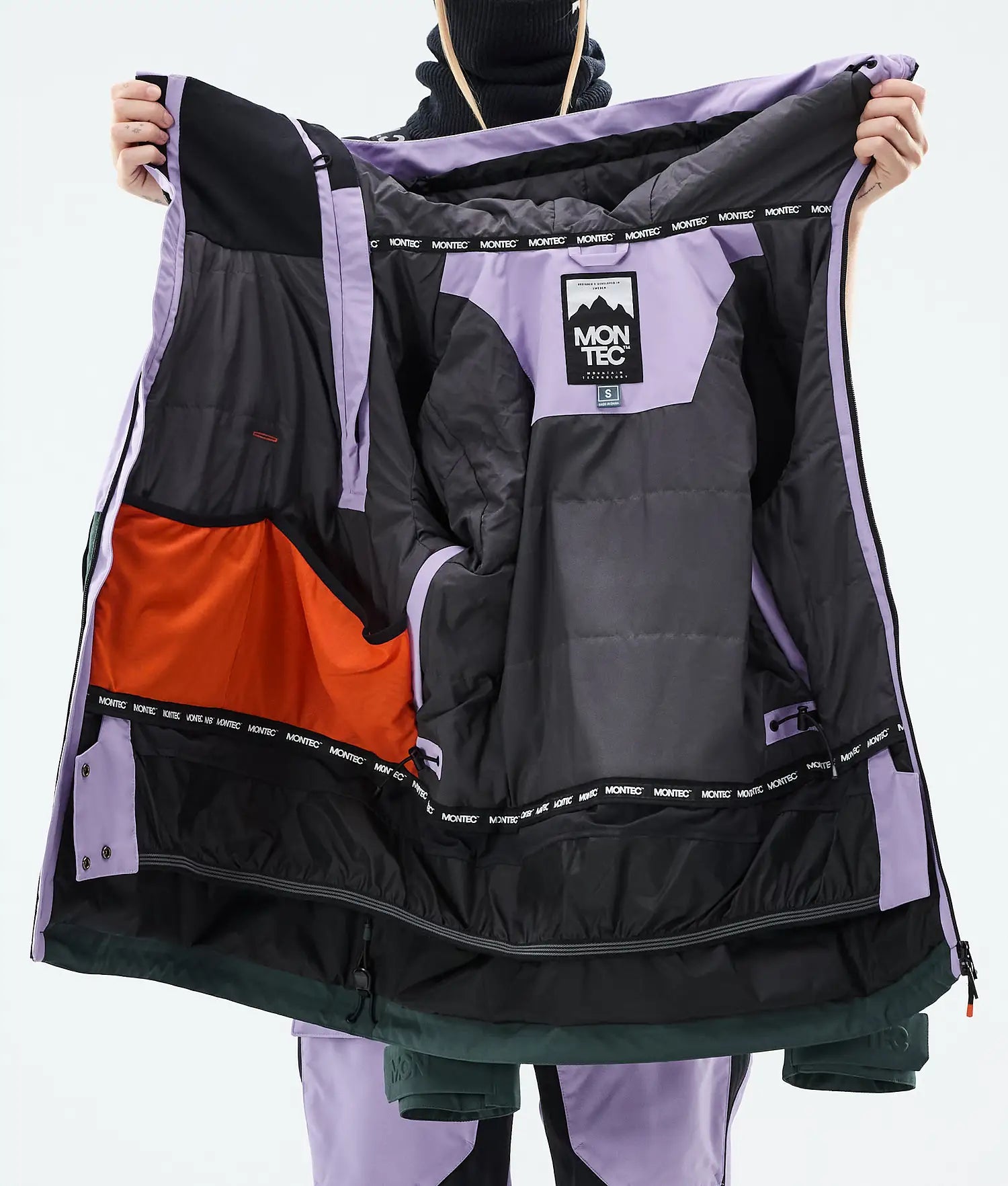 Doom W Ski Jacket Women Faded Violet/Black/Dark Atlantic