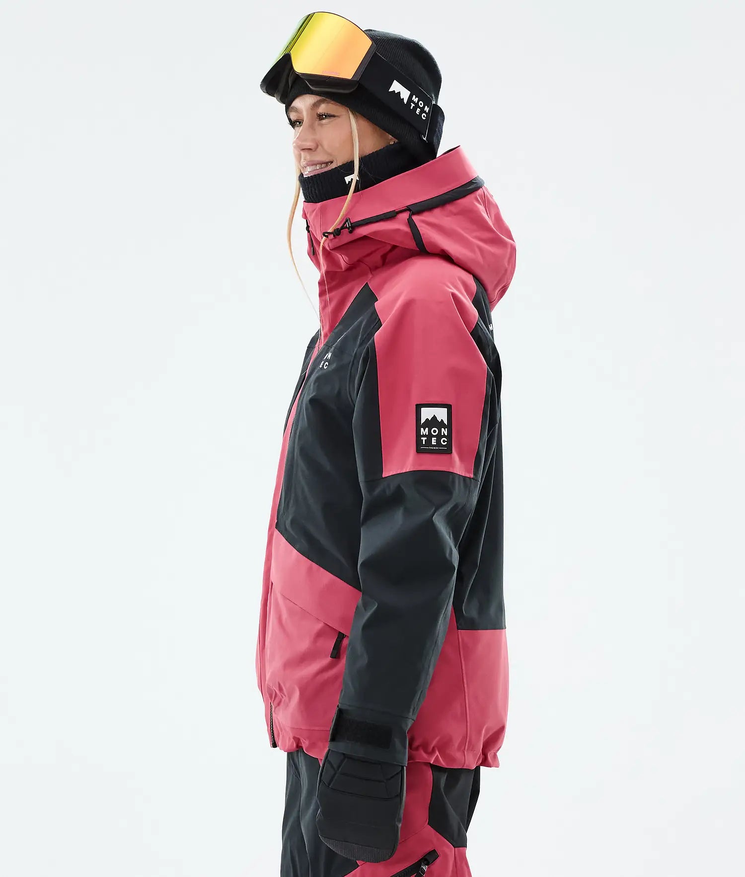 Morpheus W Ski Jacket Women Light Red/Black