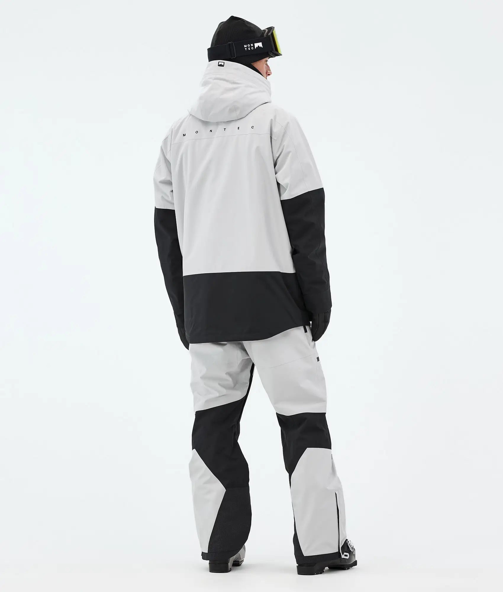 Arch Ski Jacket Men - Light Grey/Black