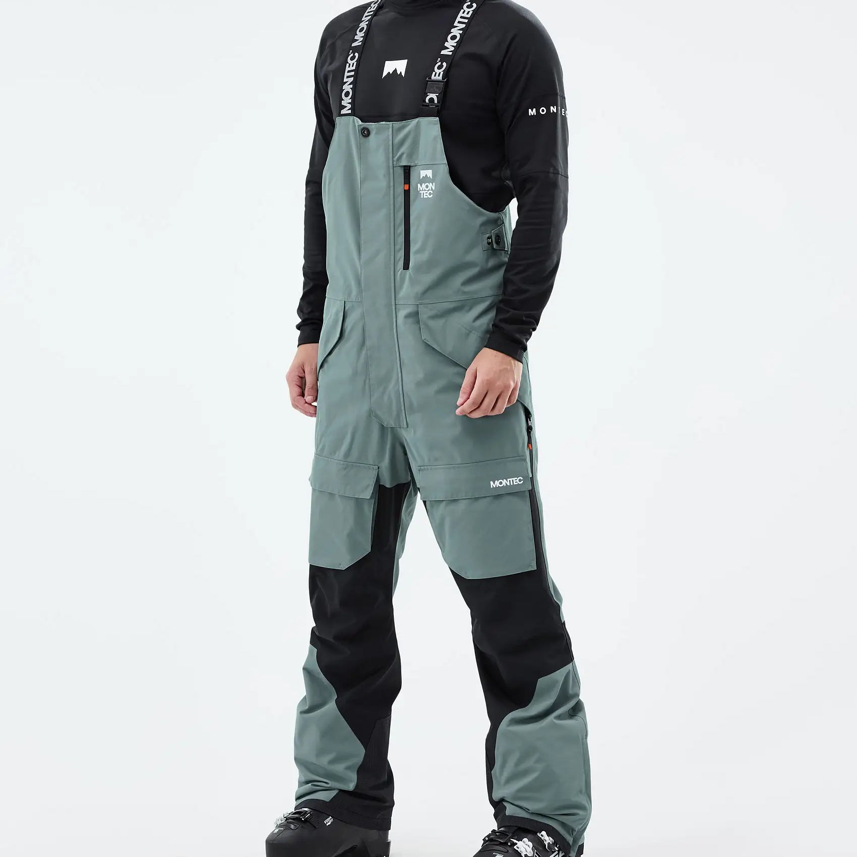 Fawk Ski Pants Men - Atlantic/Black