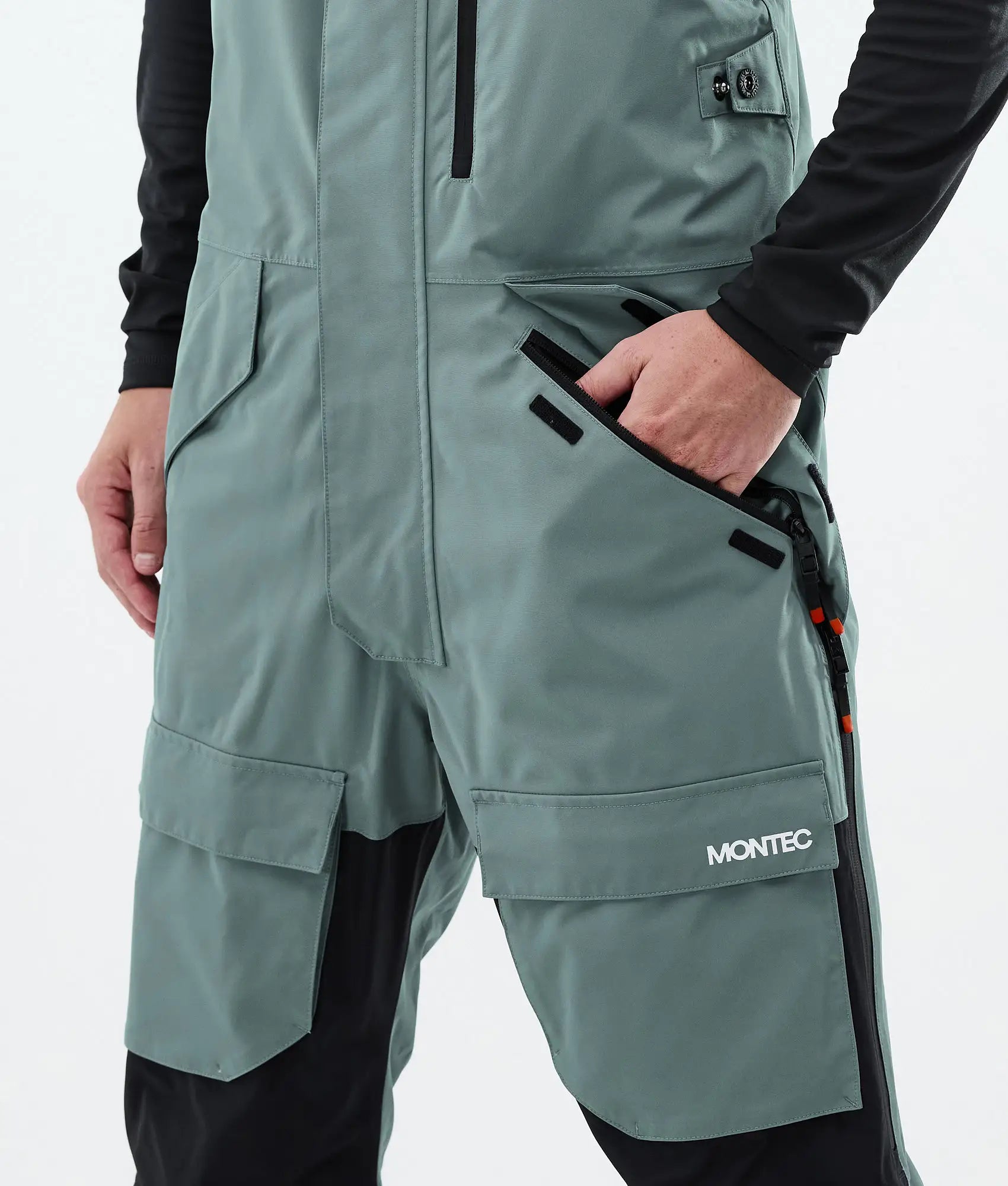 Fawk Ski Pants Men - Atlantic/Black